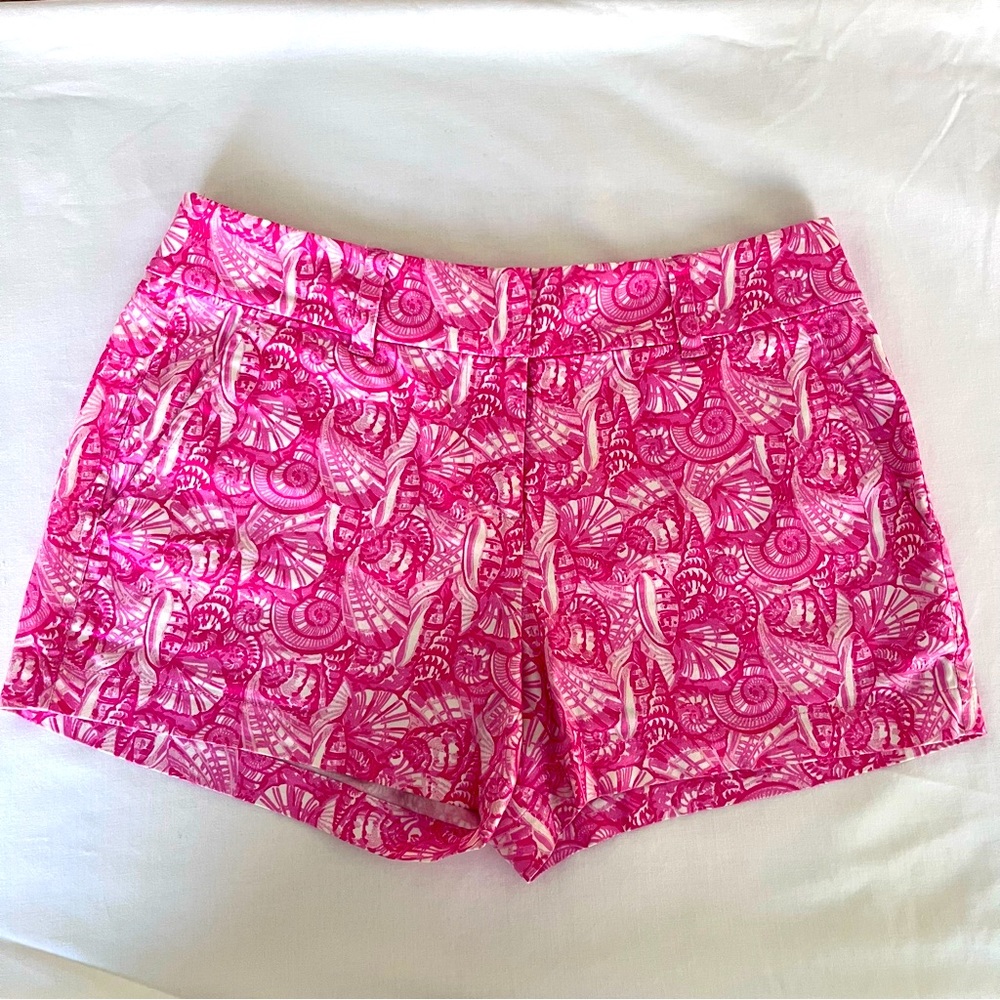 Vineyard Vines Pink Shell Shorts Size 2